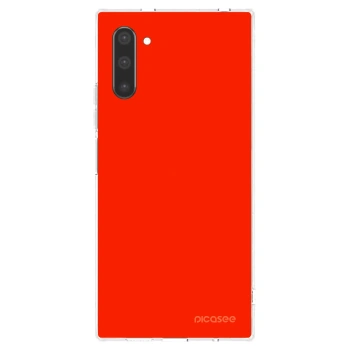 Picasee husă transparentă din silicon pentru Samsung Galaxy Note 10 N970F - Maranello Red