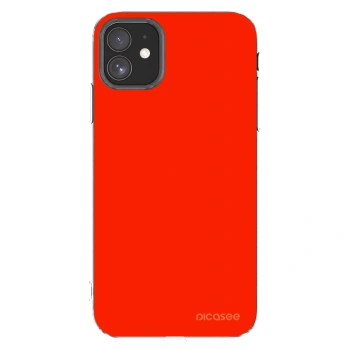 Picasee husă transparentă din silicon pentru Apple iPhone 11 - Maranello Red
