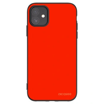 Picasee husă neagră din silicon pentru Apple iPhone 11 - Maranello Red