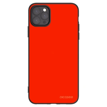 Picasee husă neagră din silicon pentru Apple iPhone 11 Pro Max - Maranello Red