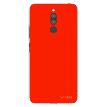Picasee husă transparentă din silicon pentru Xiaomi Redmi 8 - Maranello Red