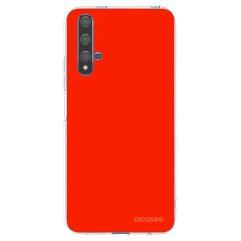 Picasee husă transparentă din silicon pentru Huawei Nova 5T - Maranello Red