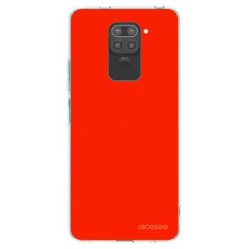 Picasee husă neagră din silicon pentru Xiaomi Redmi Note 9 - Maranello Red