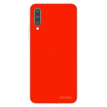 Picasee husă transparentă din silicon pentru Samsung Galaxy A30s A307F - Maranello Red