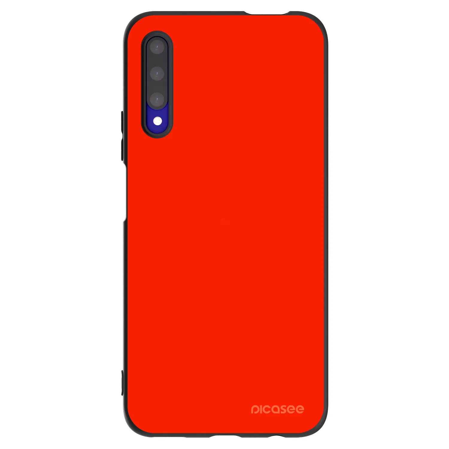 Picasee husă neagră din silicon pentru Honor 9X Pro - Maranello Red