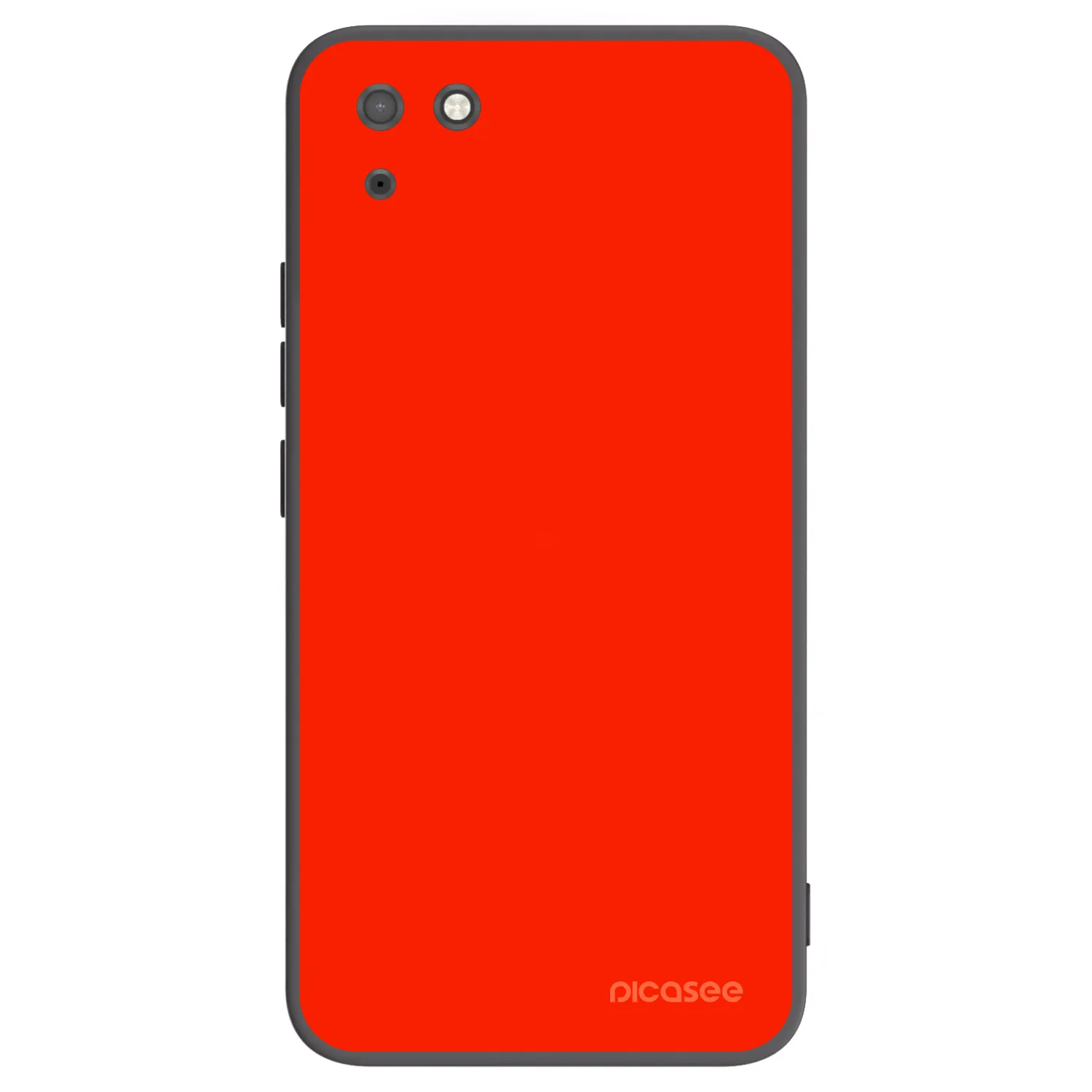 Picasee husă neagră din silicon pentru Huawei Y5P - Maranello Red