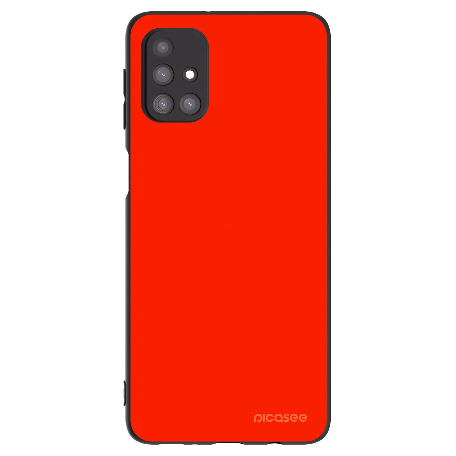 Picasee husă neagră din silicon pentru Samsung Galaxy M31s - Maranello Red