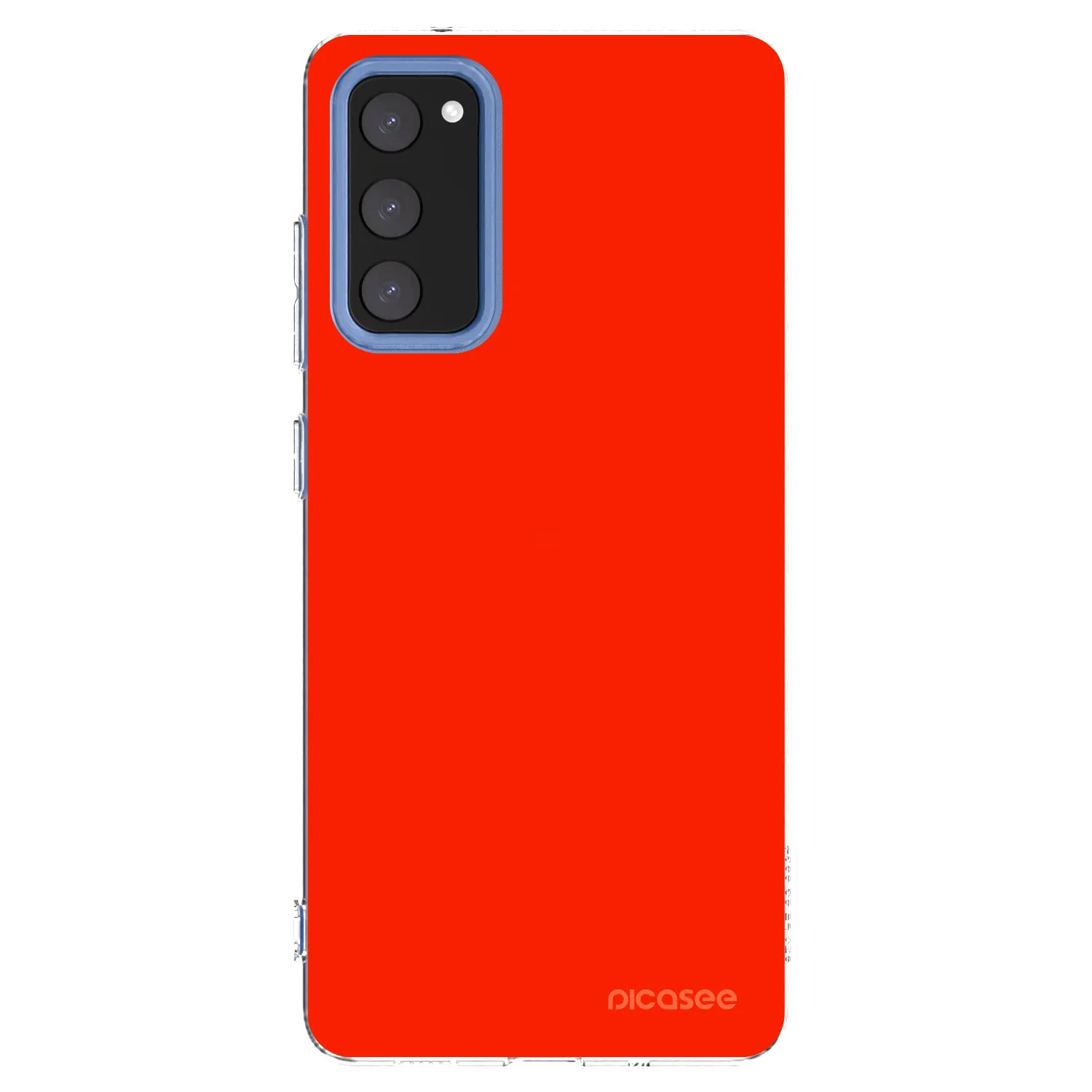 Picasee husă transparentă din silicon pentru Samsung Galaxy S20 FE - Maranello Red