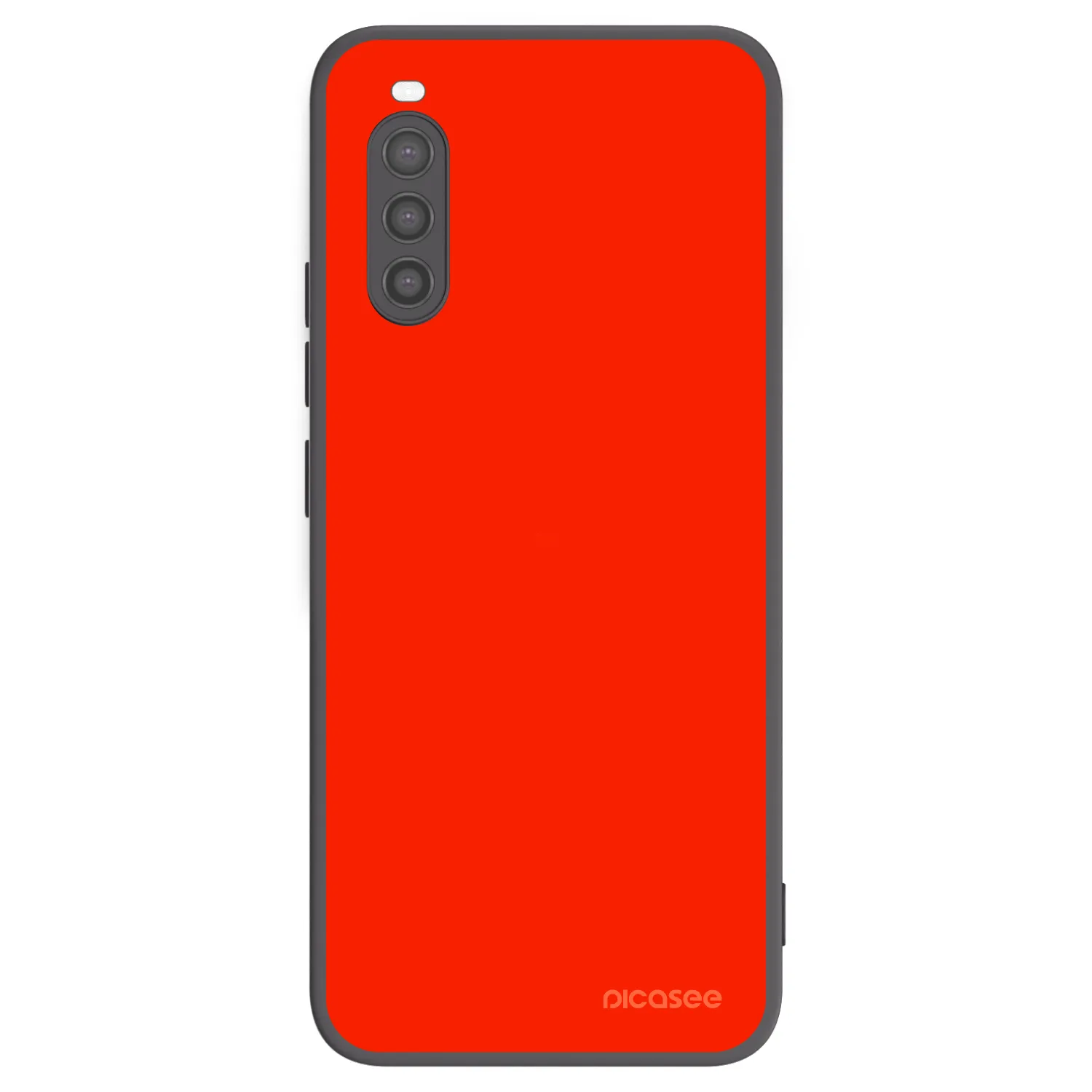 Picasee husă neagră din silicon pentru Sony Xperia 10 II - Maranello Red