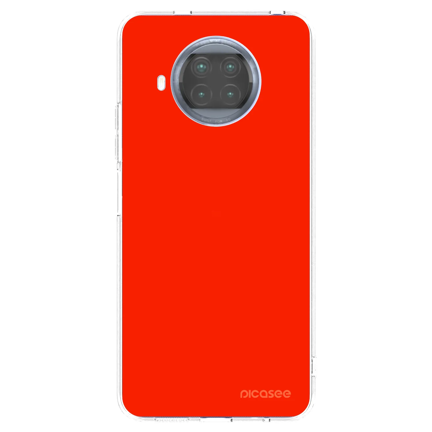 Picasee husă transparentă din silicon pentru Xiaomi Mi 10T Lite - Maranello Red