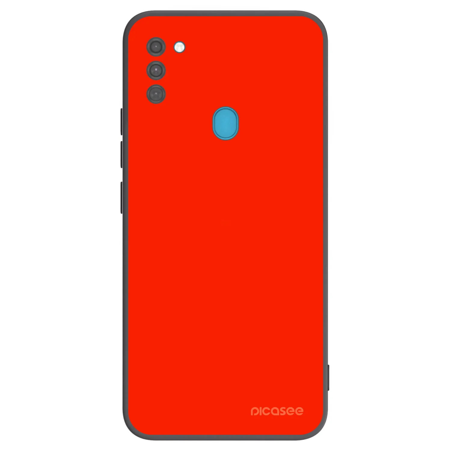 Picasee husă neagră din silicon pentru Samsung Galaxy M11 - Maranello Red