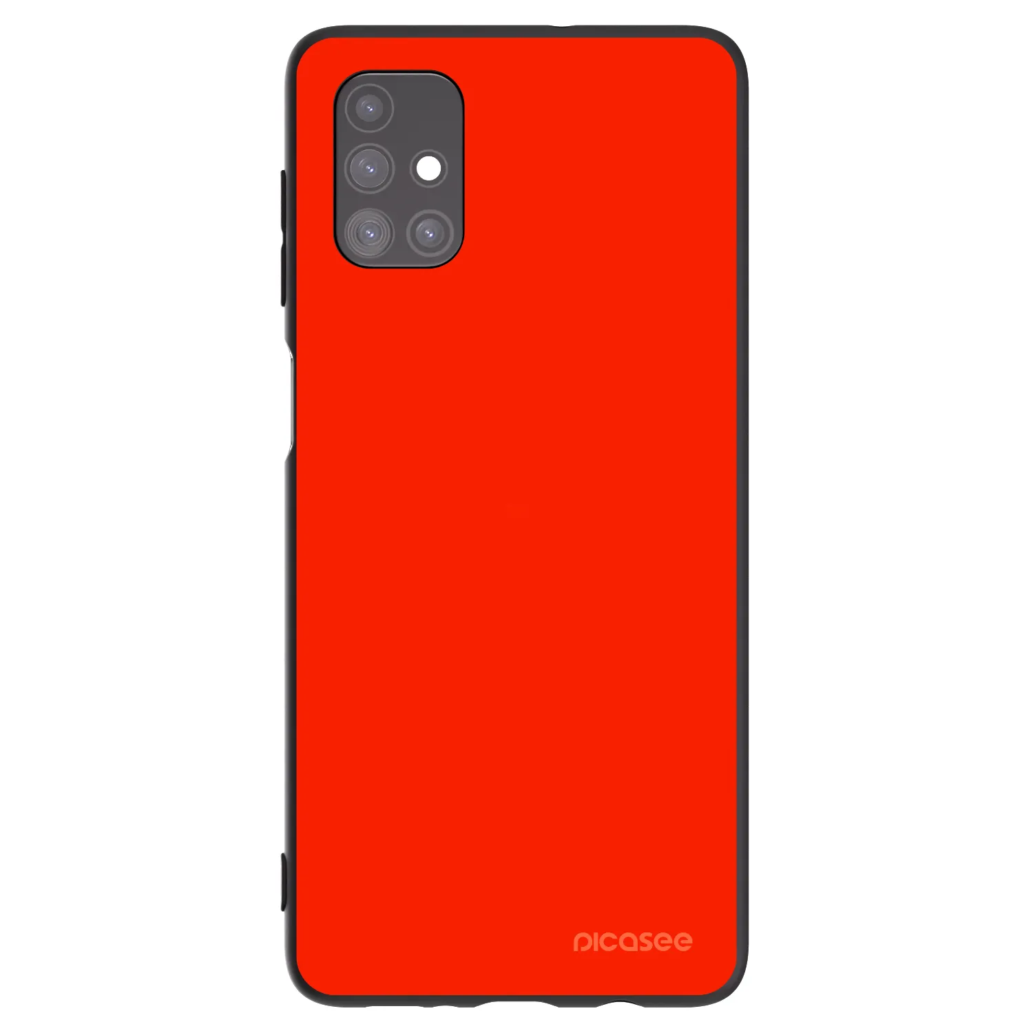 Picasee husă neagră din silicon pentru Samsung Galaxy M51 M515F - Maranello Red