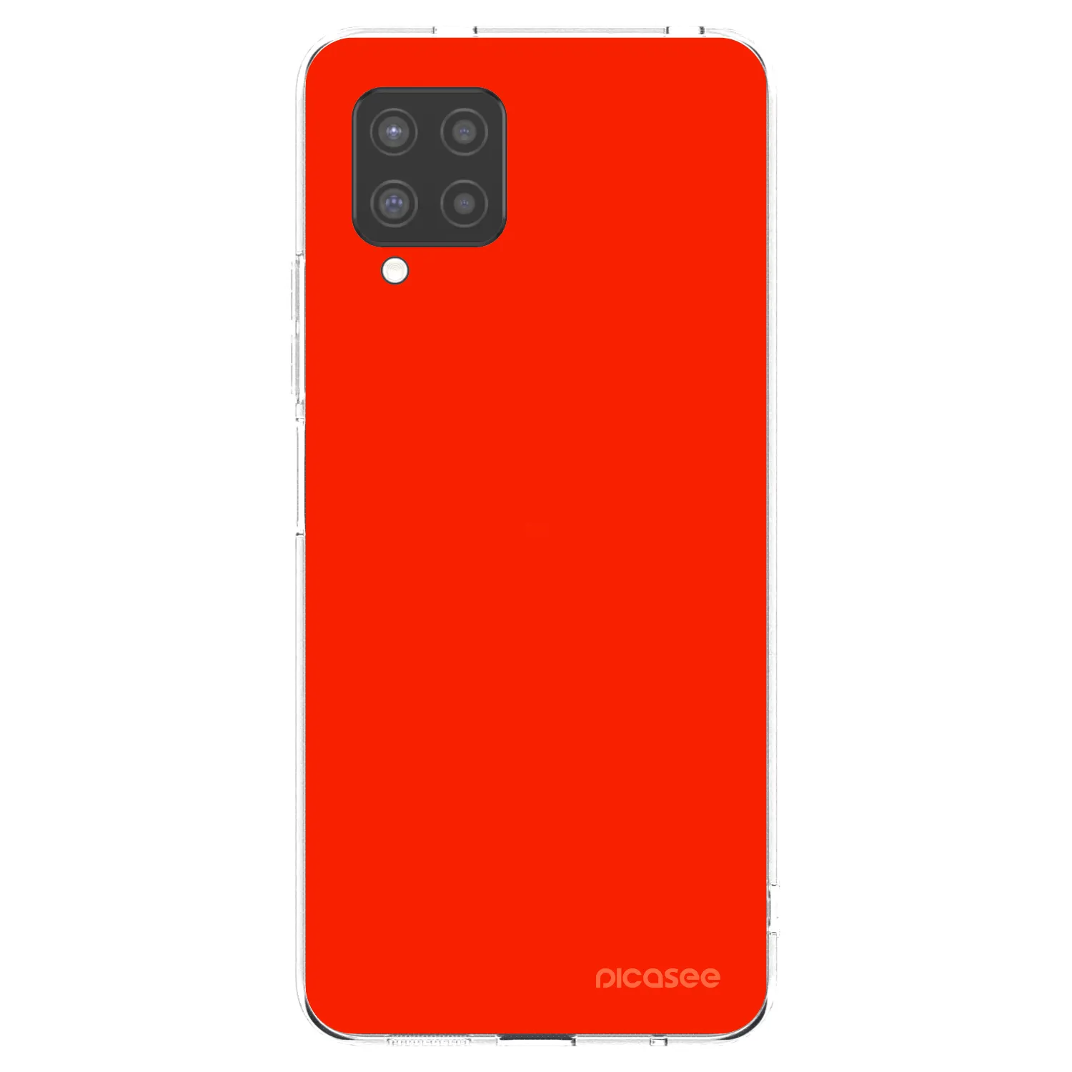 Picasee husă transparentă din silicon pentru Samsung Galaxy A42 A426B - Maranello Red