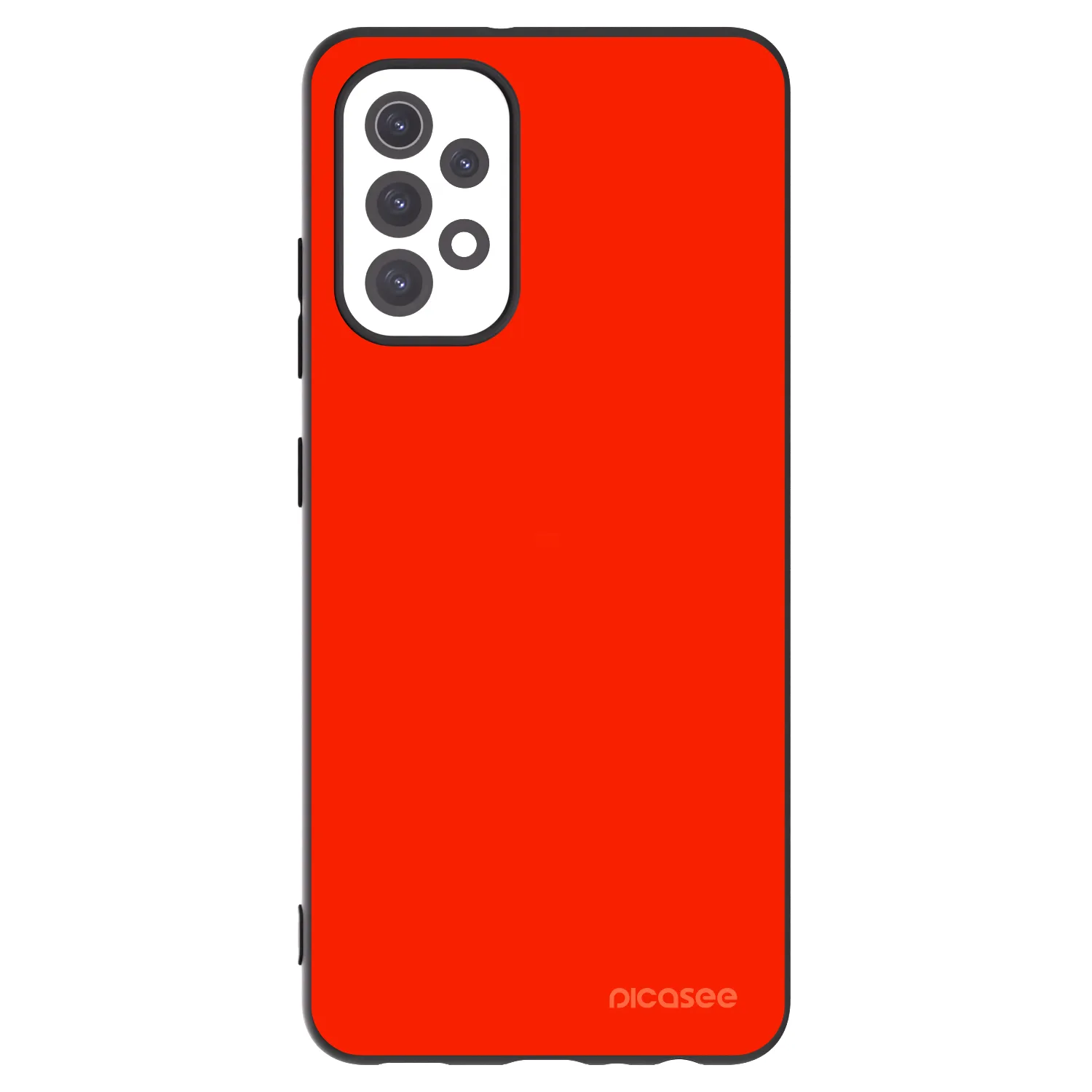 Picasee husă neagră din silicon pentru Samsung Galaxy A32 5G A326B - Maranello Red