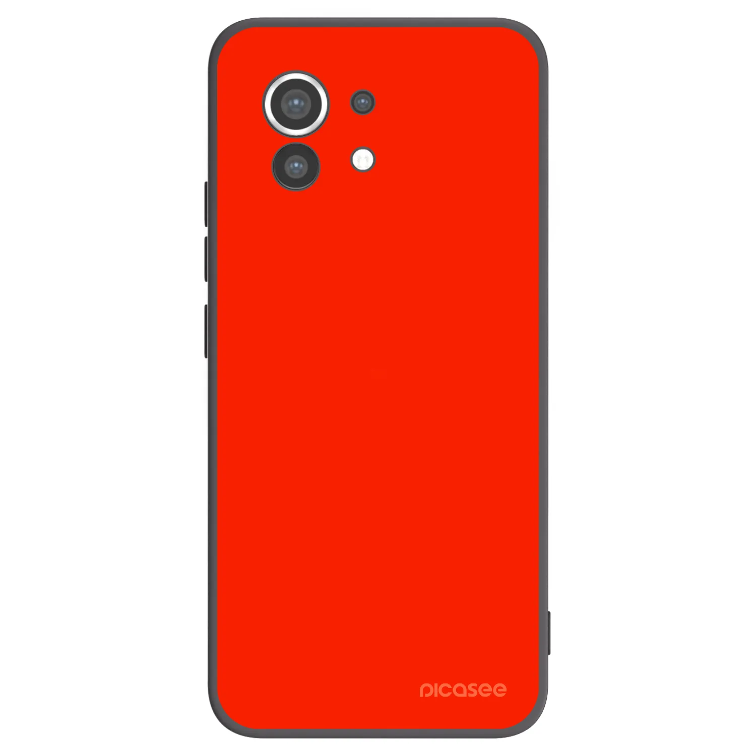 Picasee husă neagră din silicon pentru Xiaomi Mi 11 - Maranello Red