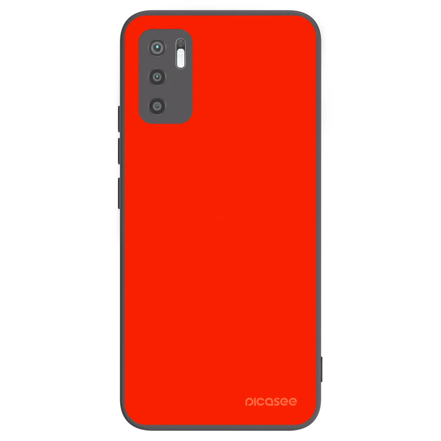 Picasee husă neagră din silicon pentru Xiaomi Redmi Note 10 5G - Maranello Red