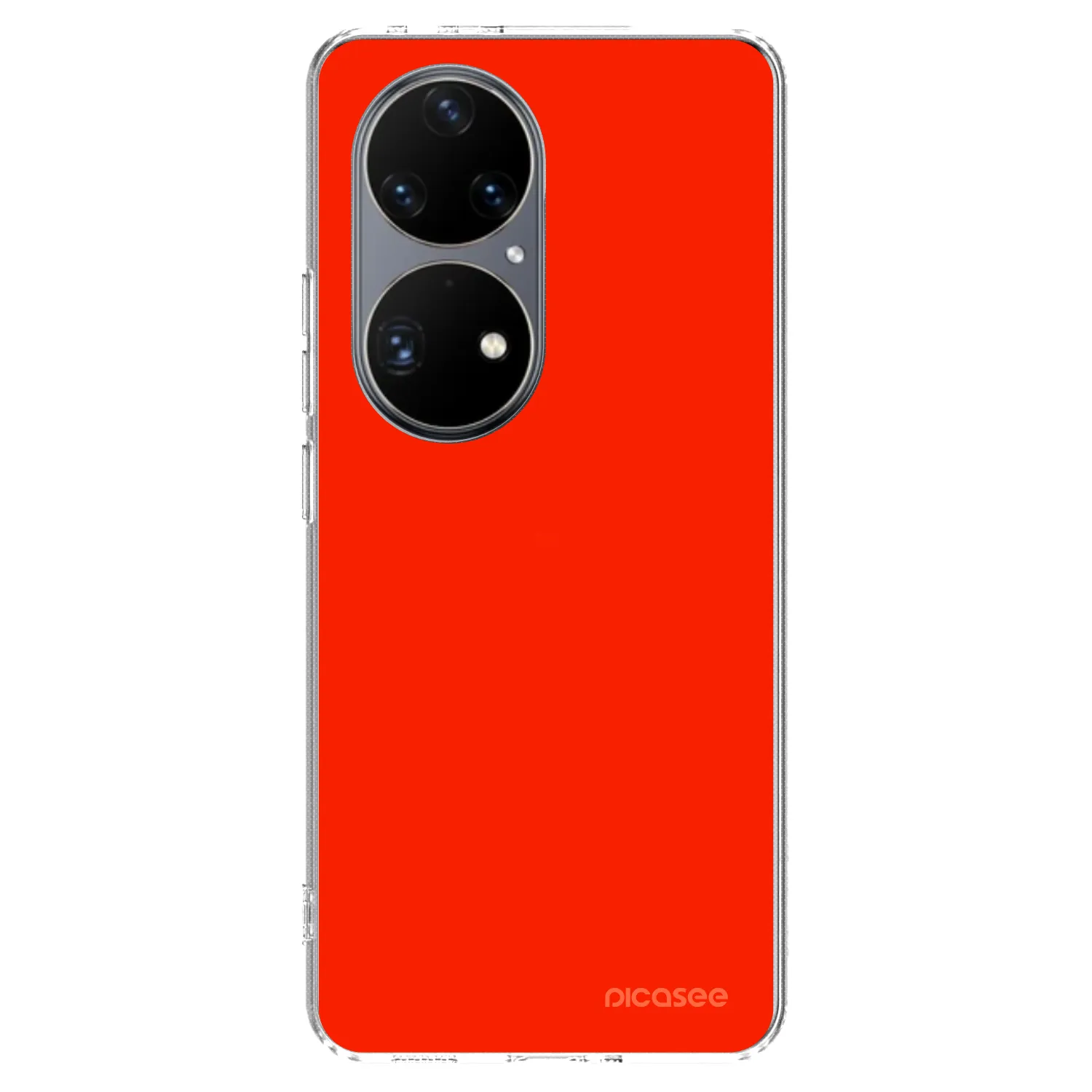 Picasee husă transparentă din silicon pentru Huawei P50 - Maranello Red