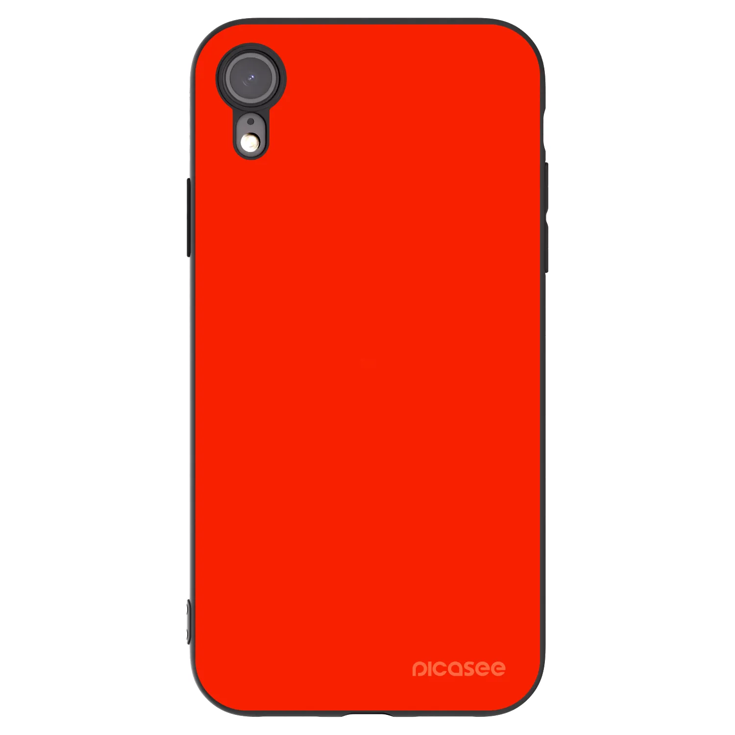 Picasee husă neagră din silicon pentru Apple iPhone 6 Plus/6S Plus - Maranello Red