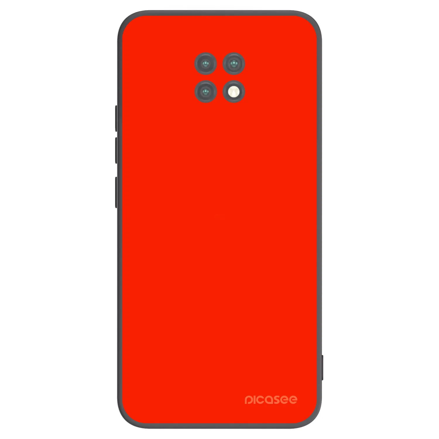 Picasee husă neagră din silicon pentru Xiaomi Redmi Note 9T - Maranello Red