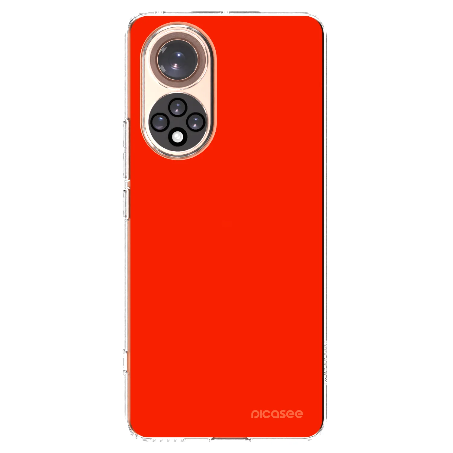 Picasee husă transparentă din silicon pentru Honor 50 5G - Maranello Red
