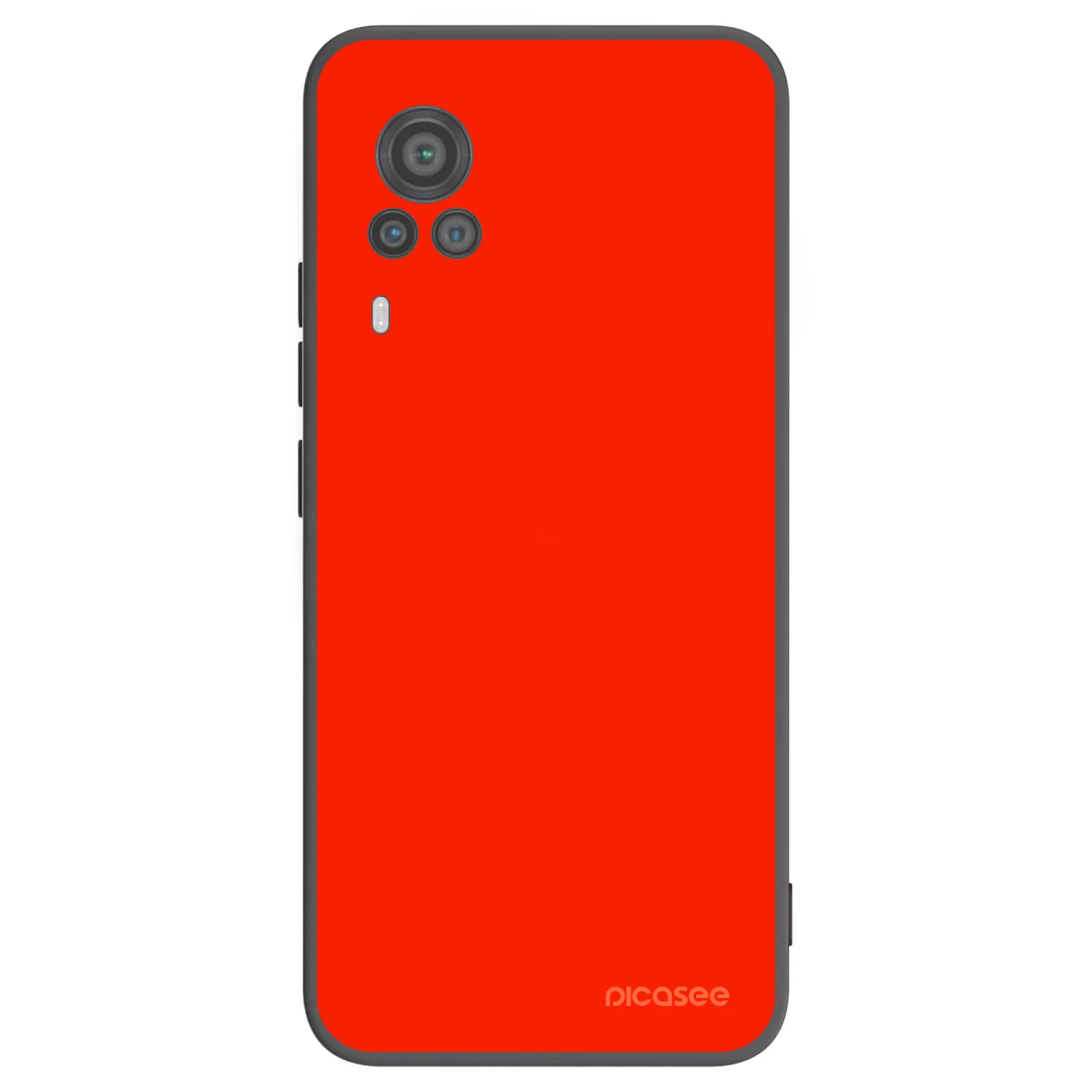 Picasee husă neagră din silicon pentru Vivo X60 Pro 5G - Maranello Red