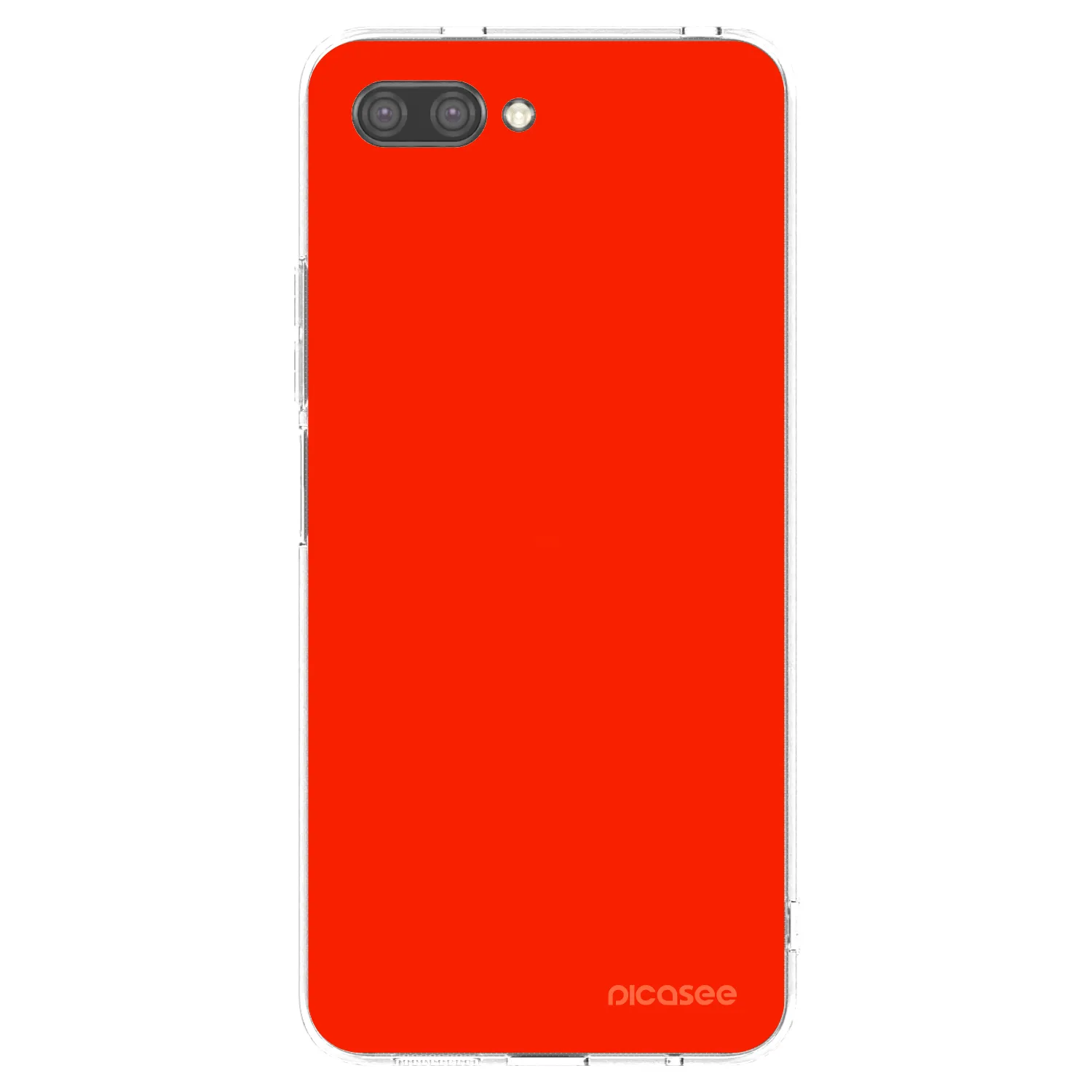 Picasee husă transparentă din silicon pentru Honor 10 - Maranello Red