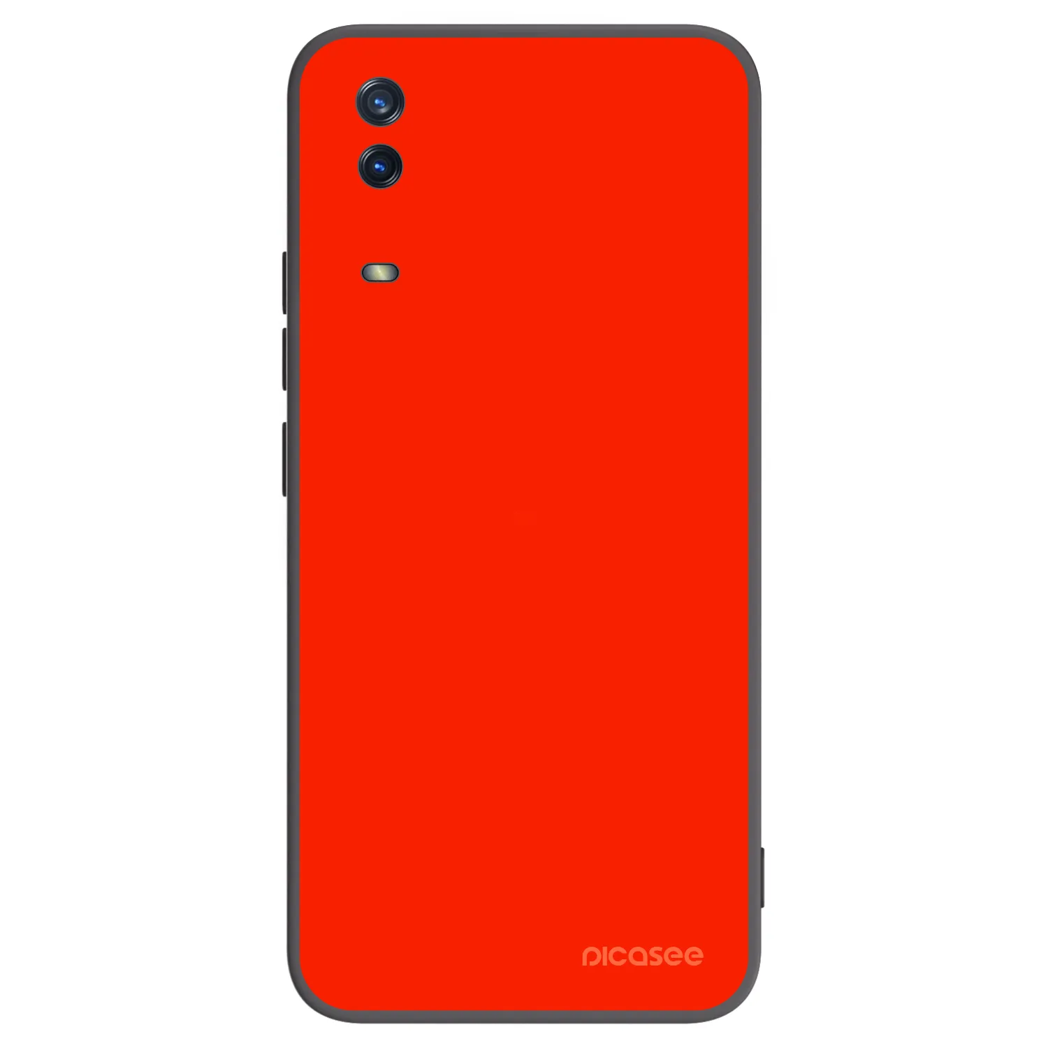 Picasee husă neagră din silicon pentru Vivo Y11s - Maranello Red