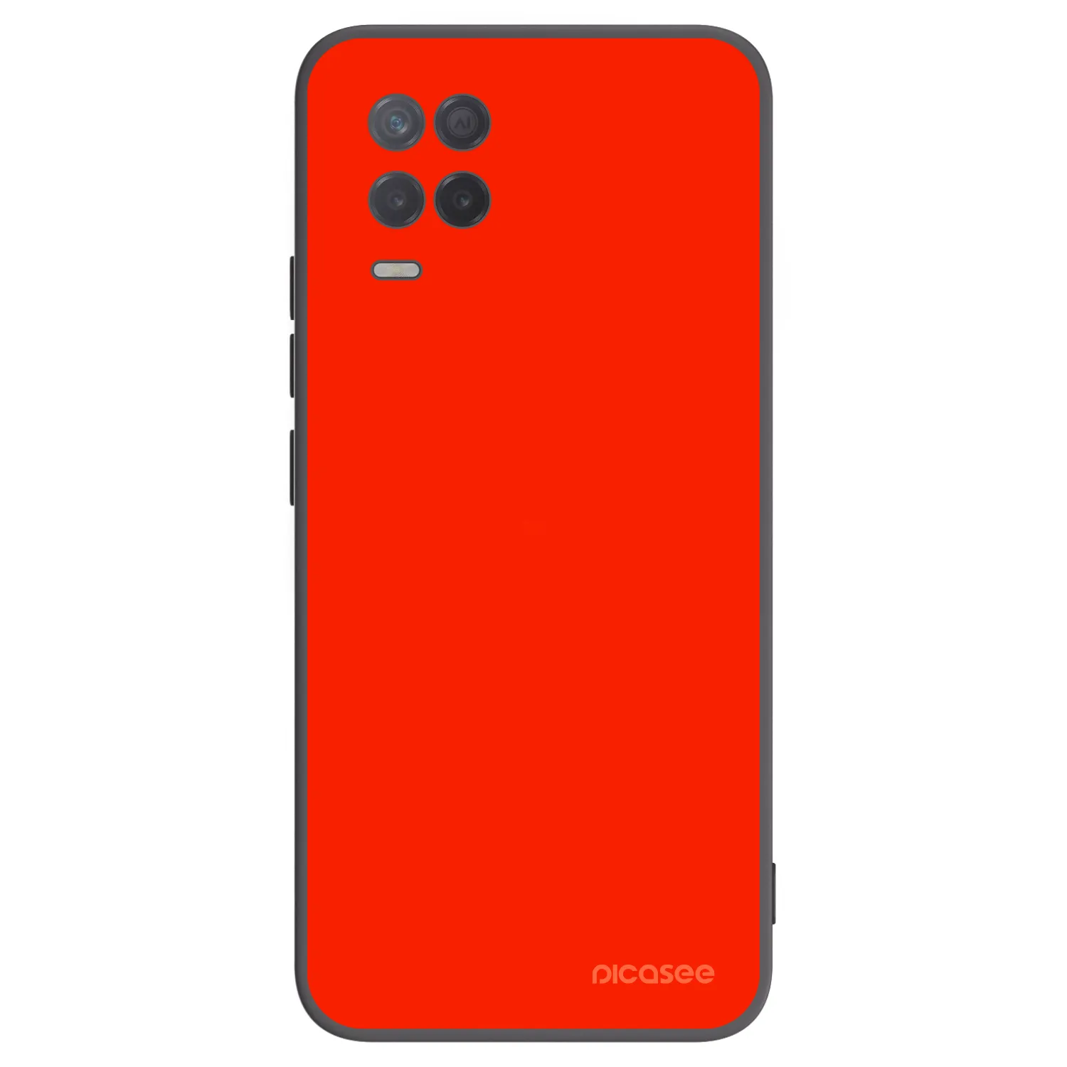 Picasee husă neagră din silicon pentru Realme 8 5G - Maranello Red