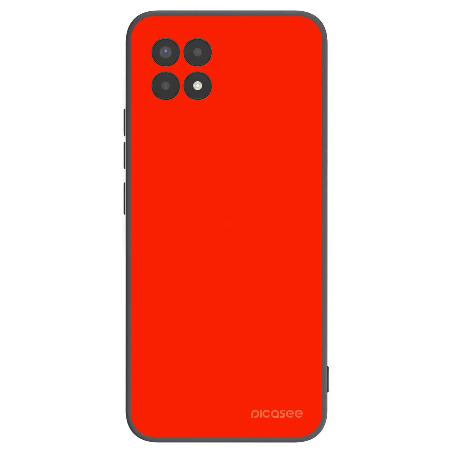 Picasee husă neagră din silicon pentru Realme 8i - Maranello Red