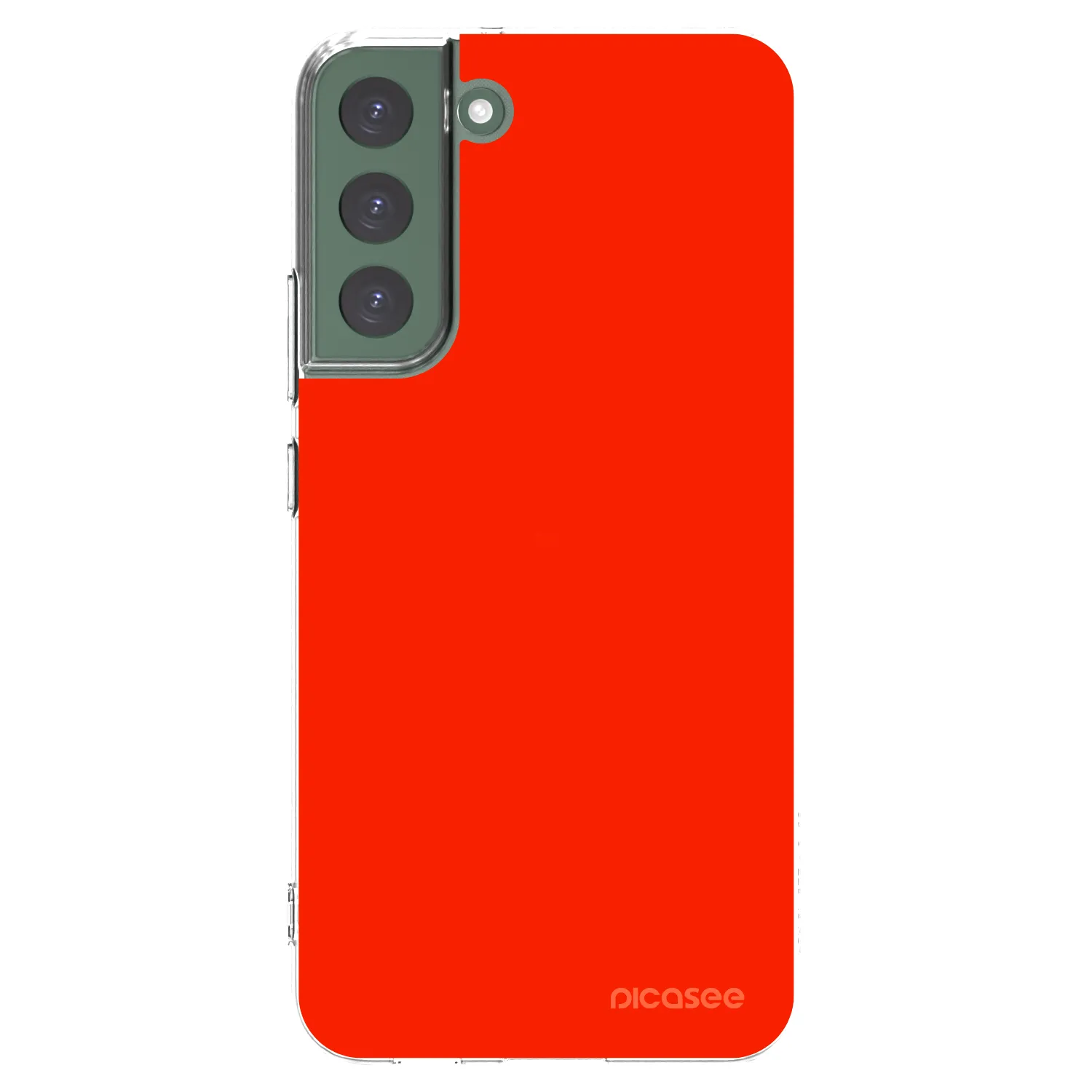 Picasee husă transparentă din silicon pentru Samsung Galaxy S22+ 5G - Maranello Red