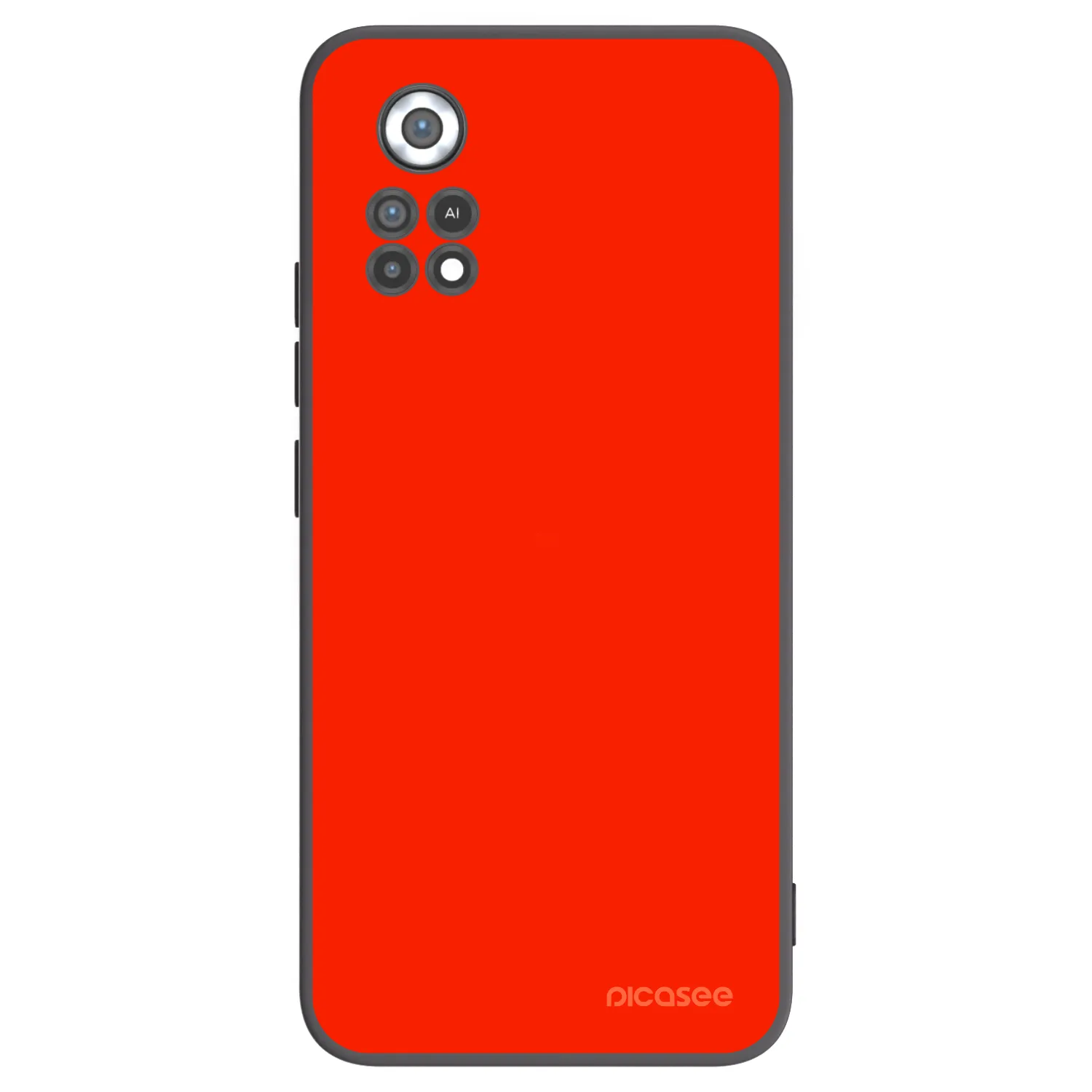 Picasee husă neagră din silicon pentru Xiaomi Poco X4 Pro 5G - Maranello Red