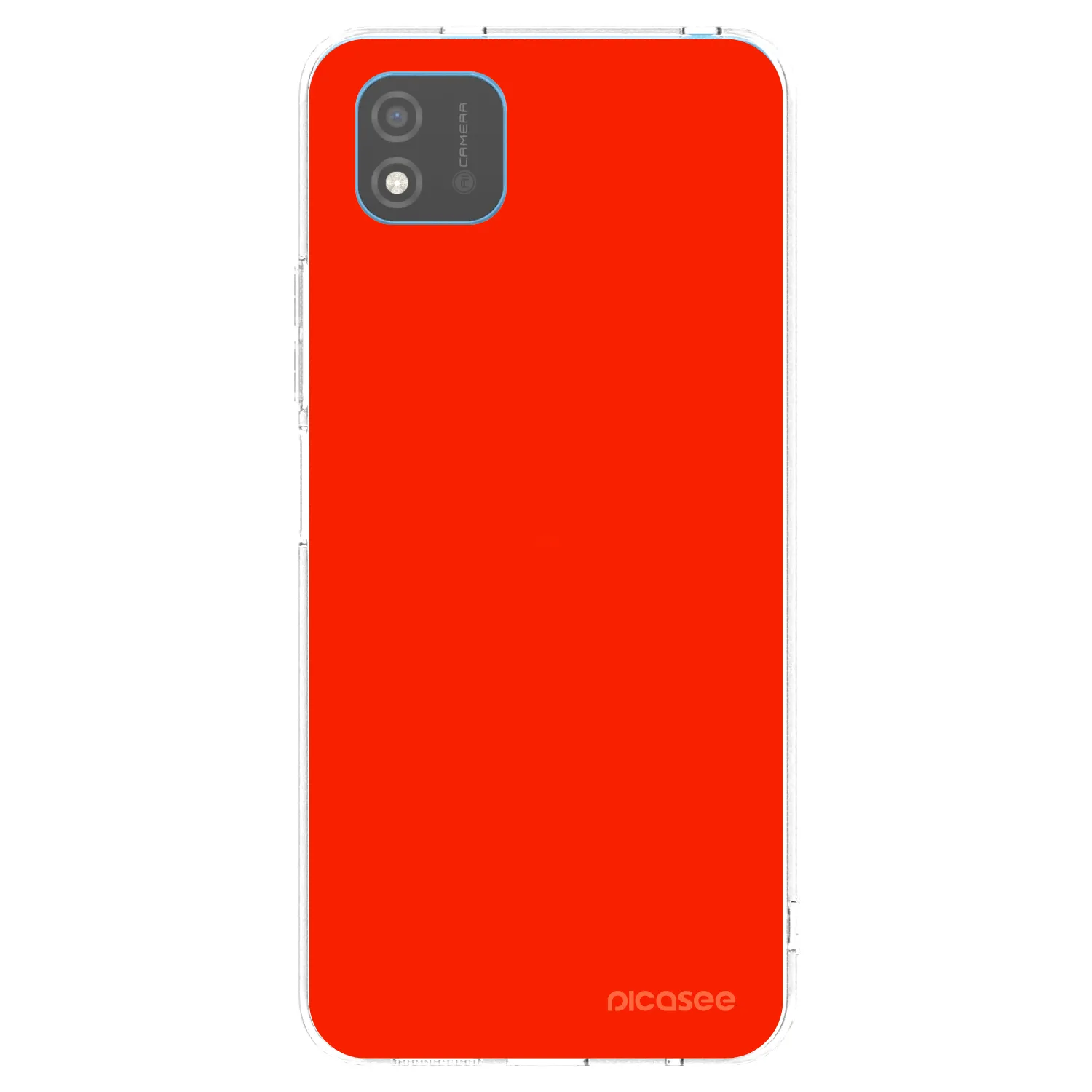 Picasee husă transparentă din silicon pentru Realme C11 (2021) - Maranello Red