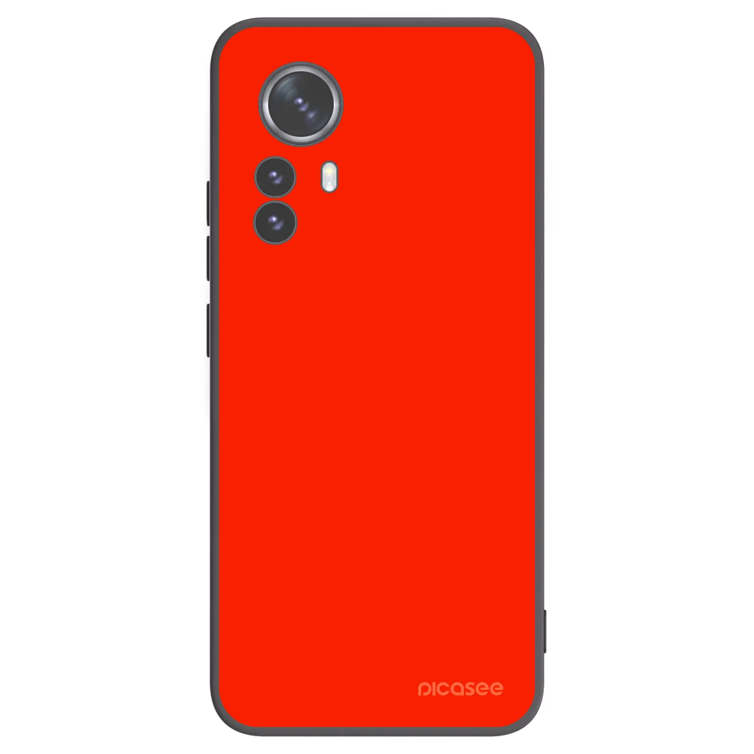 Picasee husă neagră din silicon pentru Xiaomi 12 Pro - Maranello Red