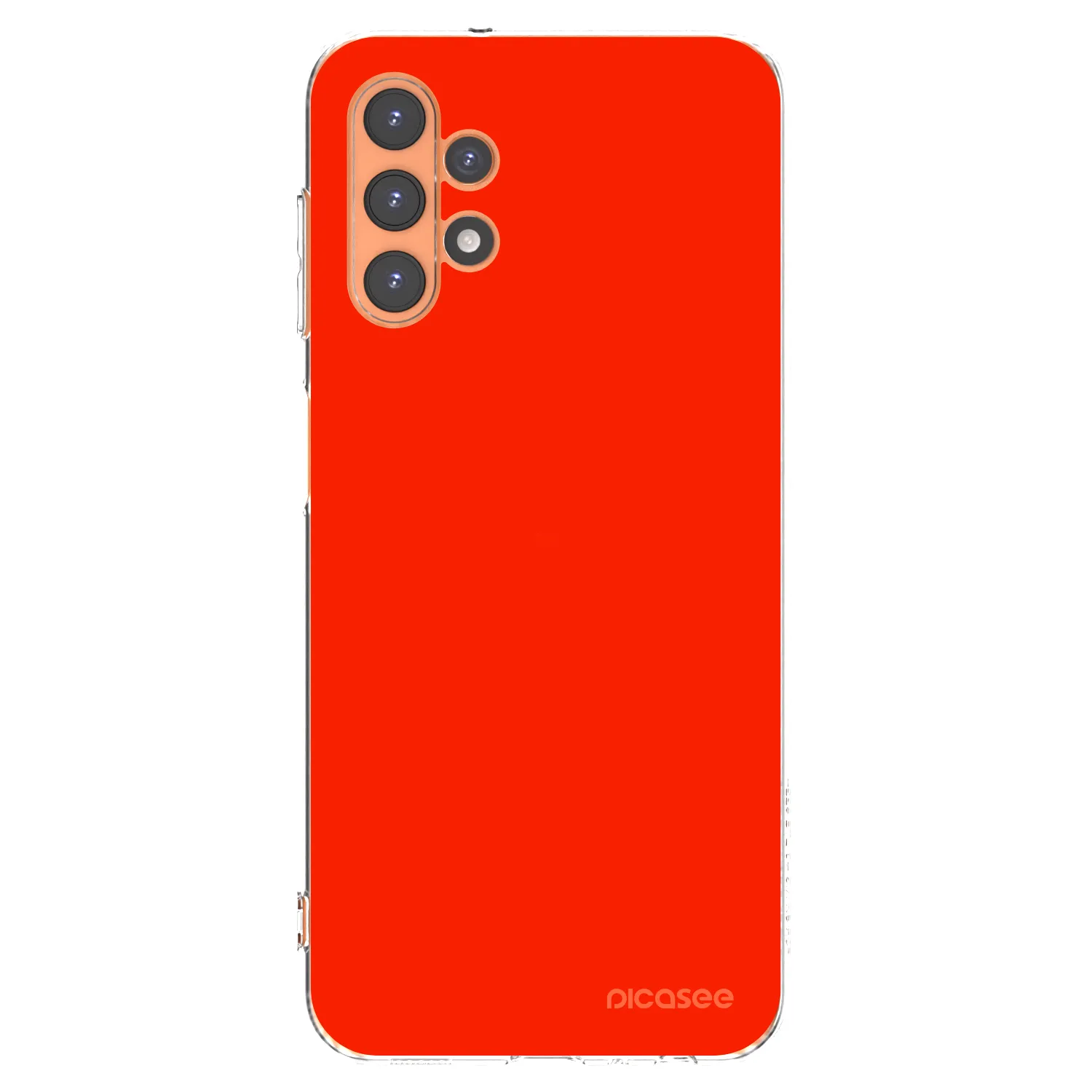 Picasee husă transparentă din silicon pentru Samsung Galaxy A13 4G A135 - Maranello Red