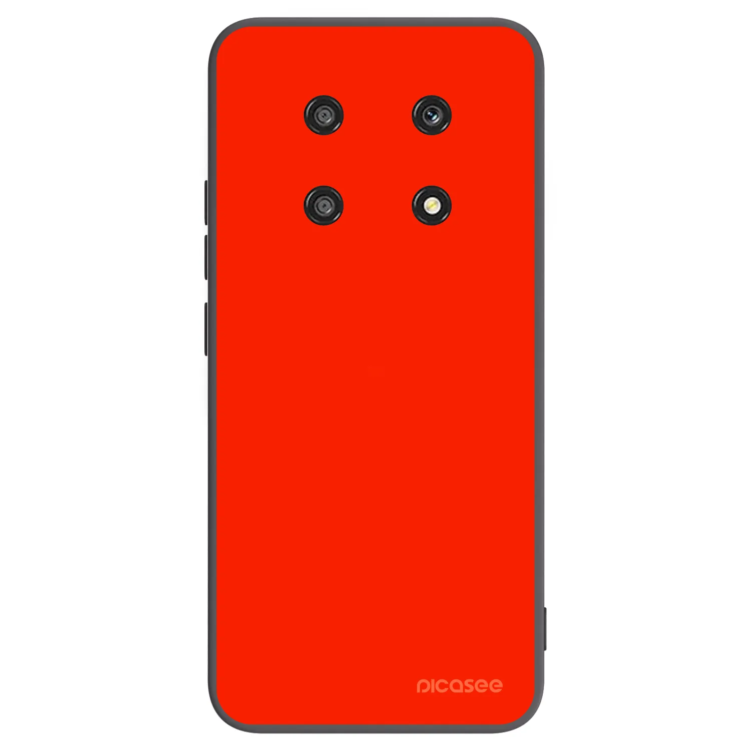 Picasee husă neagră din silicon pentru Honor Magic4 Lite 5G - Maranello Red