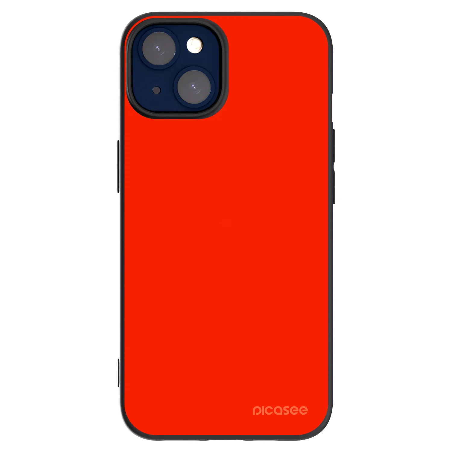 Picasee husă neagră din silicon pentru Apple iPhone 14 - Maranello Red