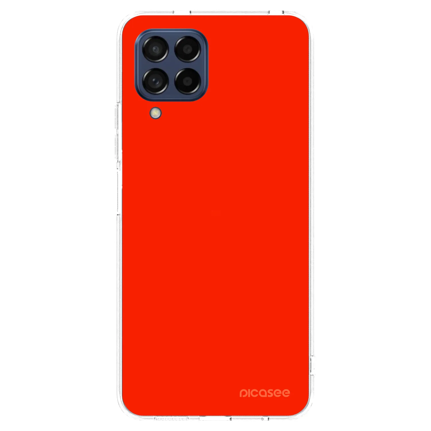 Picasee husă transparentă din silicon pentru Samsung Galaxy M53 5G - Maranello Red