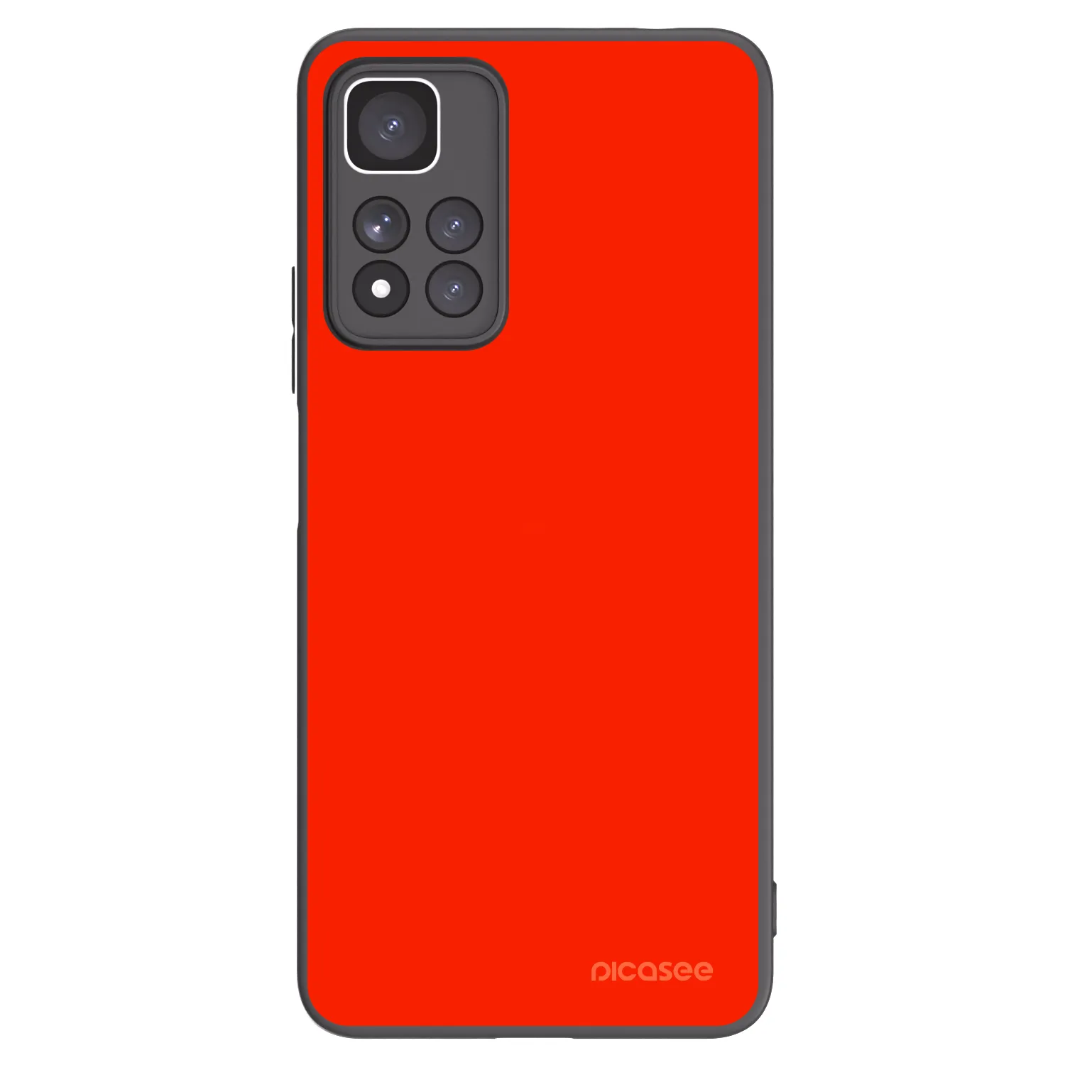 Picasee husă neagră din silicon pentru Xiaomi Redmi Note 11 Pro+ 5G - Maranello Red