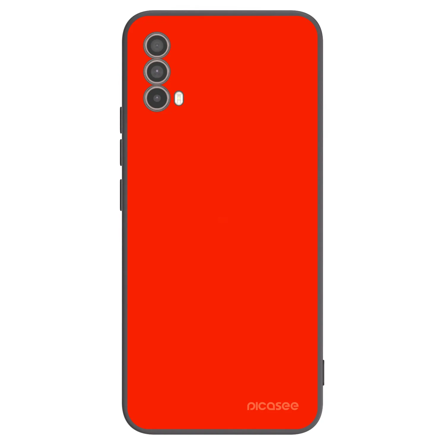 Picasee husă neagră din silicon pentru Motorola Moto E40 - Maranello Red