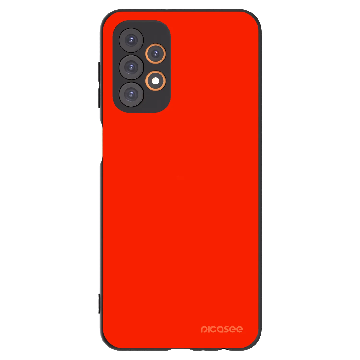 Picasee husă neagră din silicon pentru Samsung Galaxy A23 A235F 4G - Maranello Red