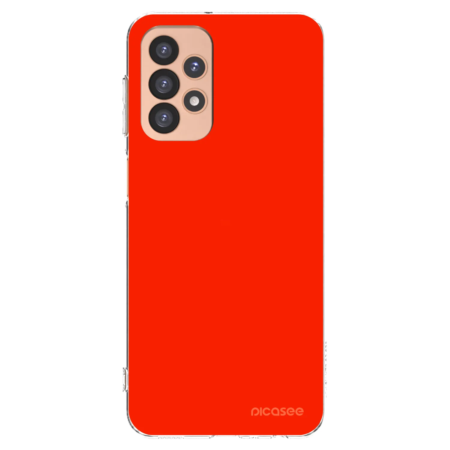 Picasee husă transparentă din silicon pentru Samsung Galaxy A23 A236B 5G - Maranello Red