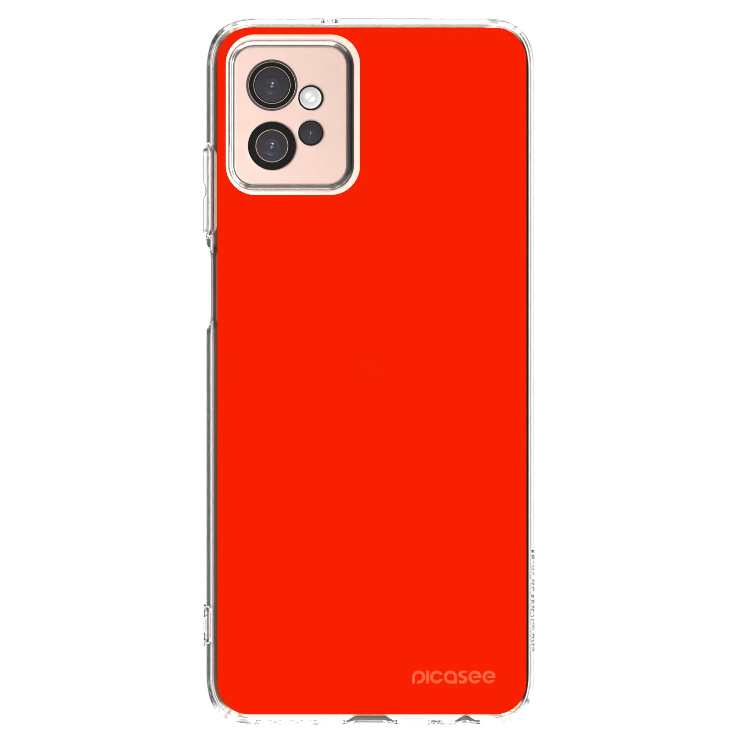 Picasee husă transparentă din silicon pentru Motorola Moto G32 - Maranello Red
