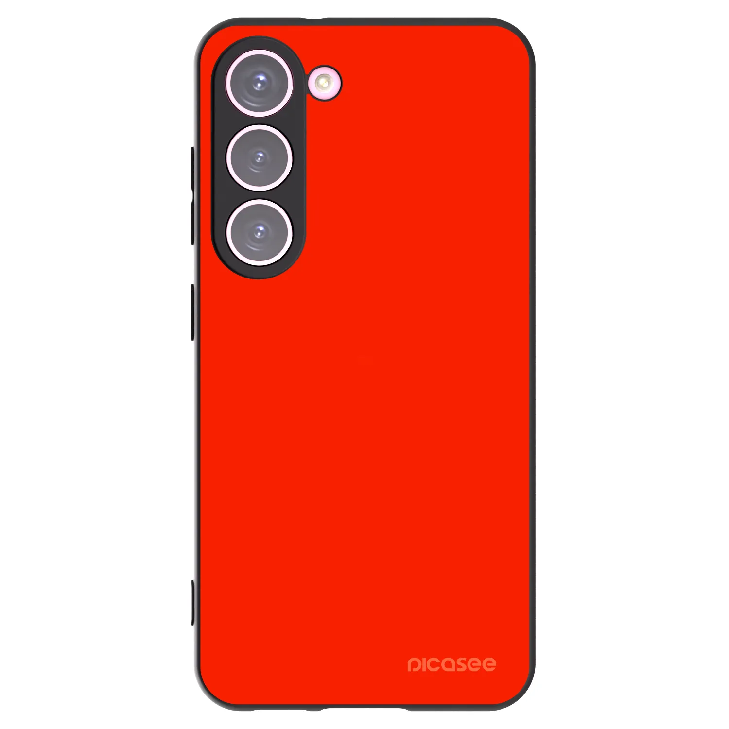 Picasee husă neagră din silicon pentru Samsung Galaxy S23 5G - Maranello Red