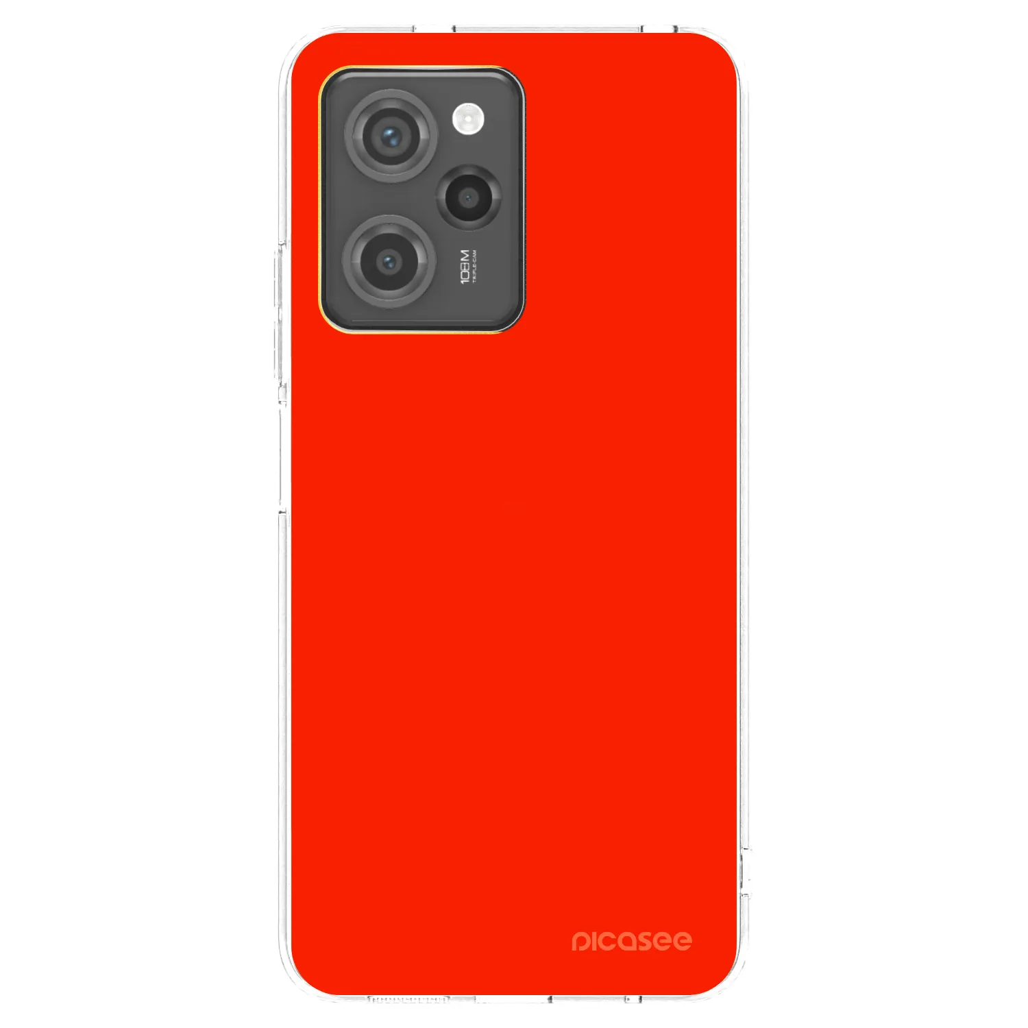 Picasee husă neagră din silicon pentru Xiaomi Poco X5 Pro - Maranello Red