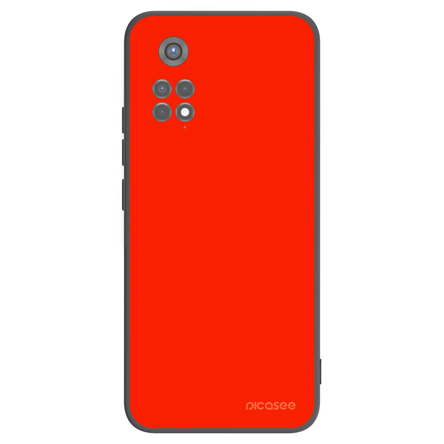 Picasee husă neagră din silicon pentru Xiaomi Redmi Note 11S 5G - Maranello Red