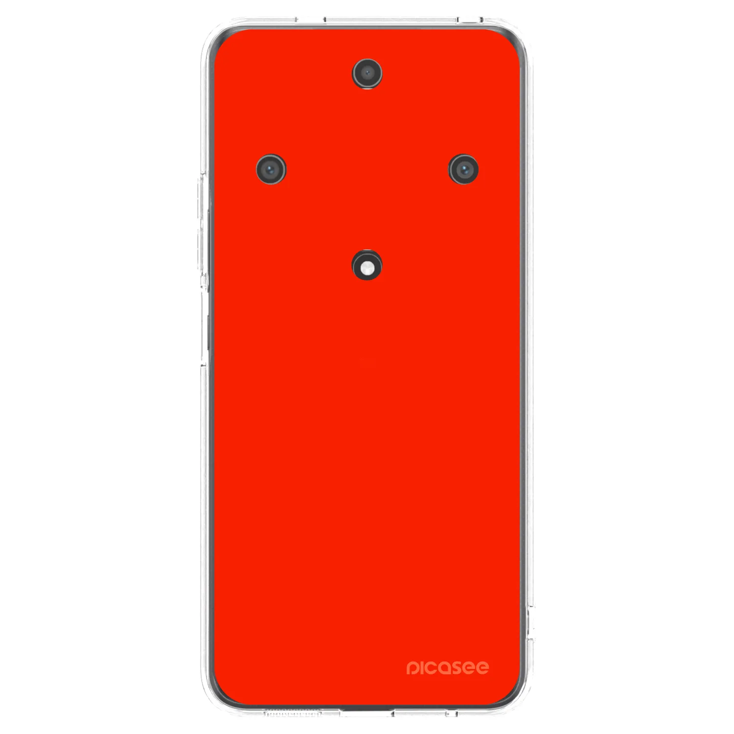 Picasee husă transparentă din silicon pentru Honor Magic5 Lite 5G - Maranello Red