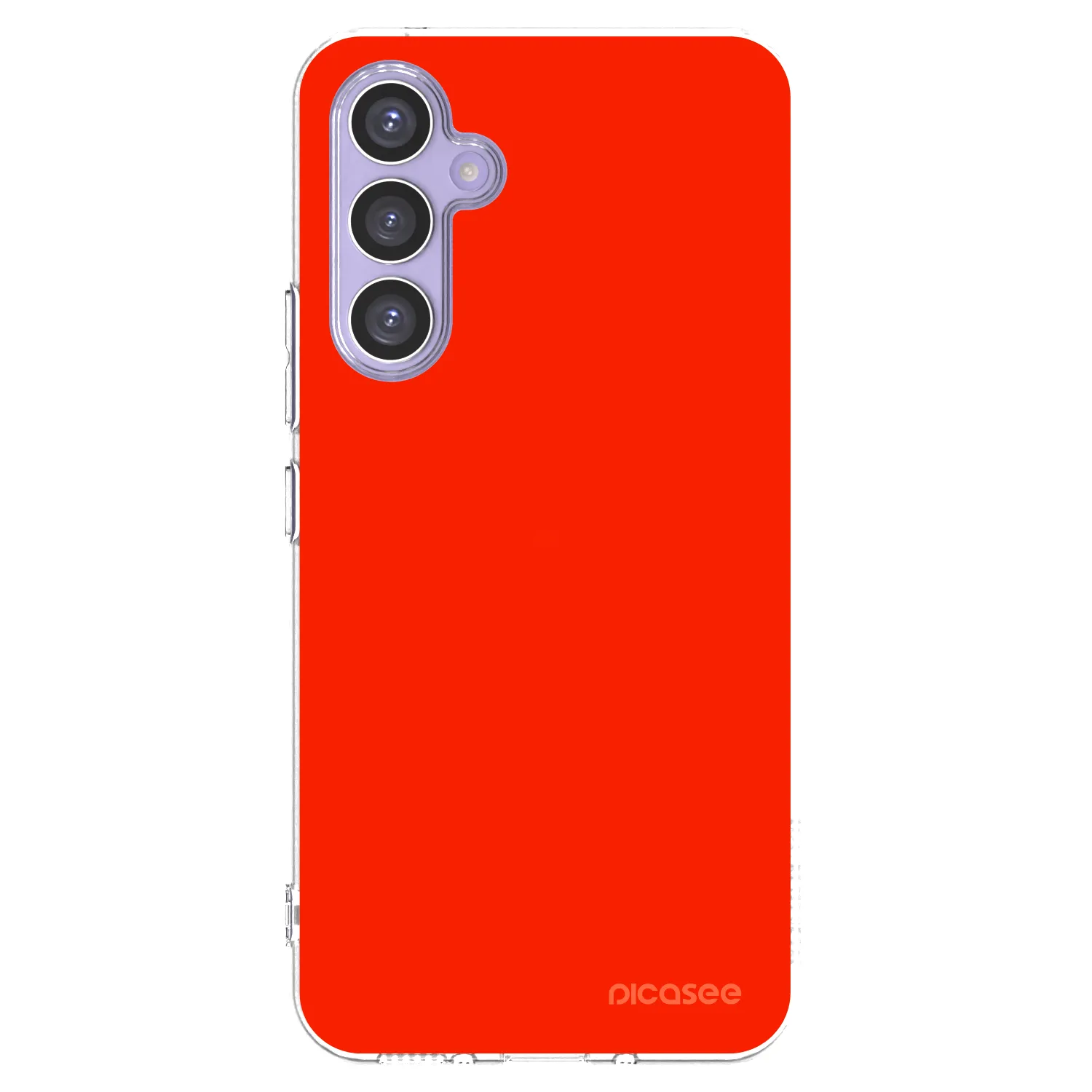 Picasee husă transparentă din silicon pentru Samsung Galaxy A54 5G A546B - Maranello Red