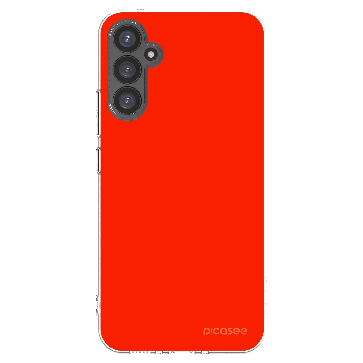 Picasee husă transparentă din silicon pentru Samsung Galaxy A34 5G A346B - Maranello Red