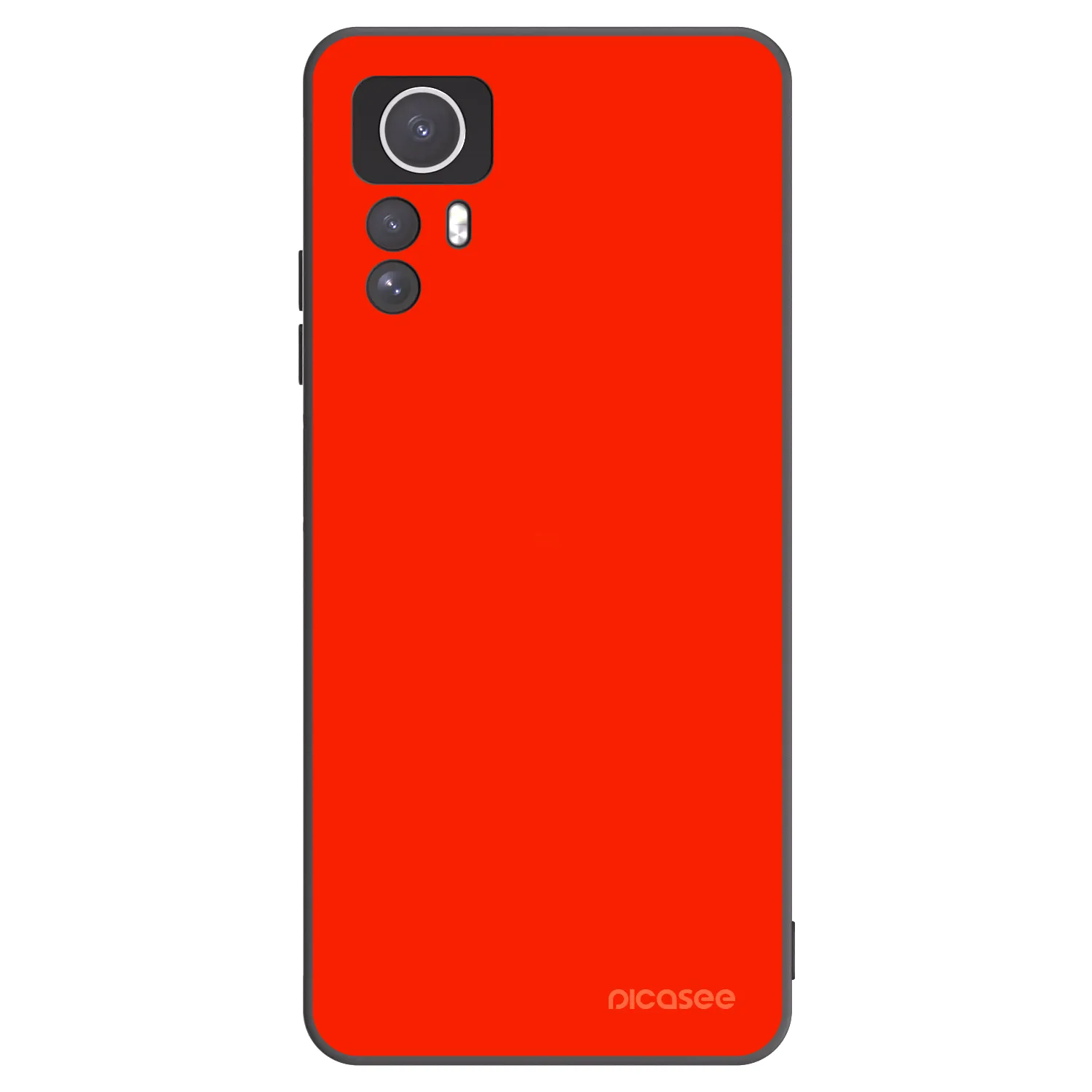 Picasee husă neagră din silicon pentru Xiaomi Redmi Note 12S - Maranello Red