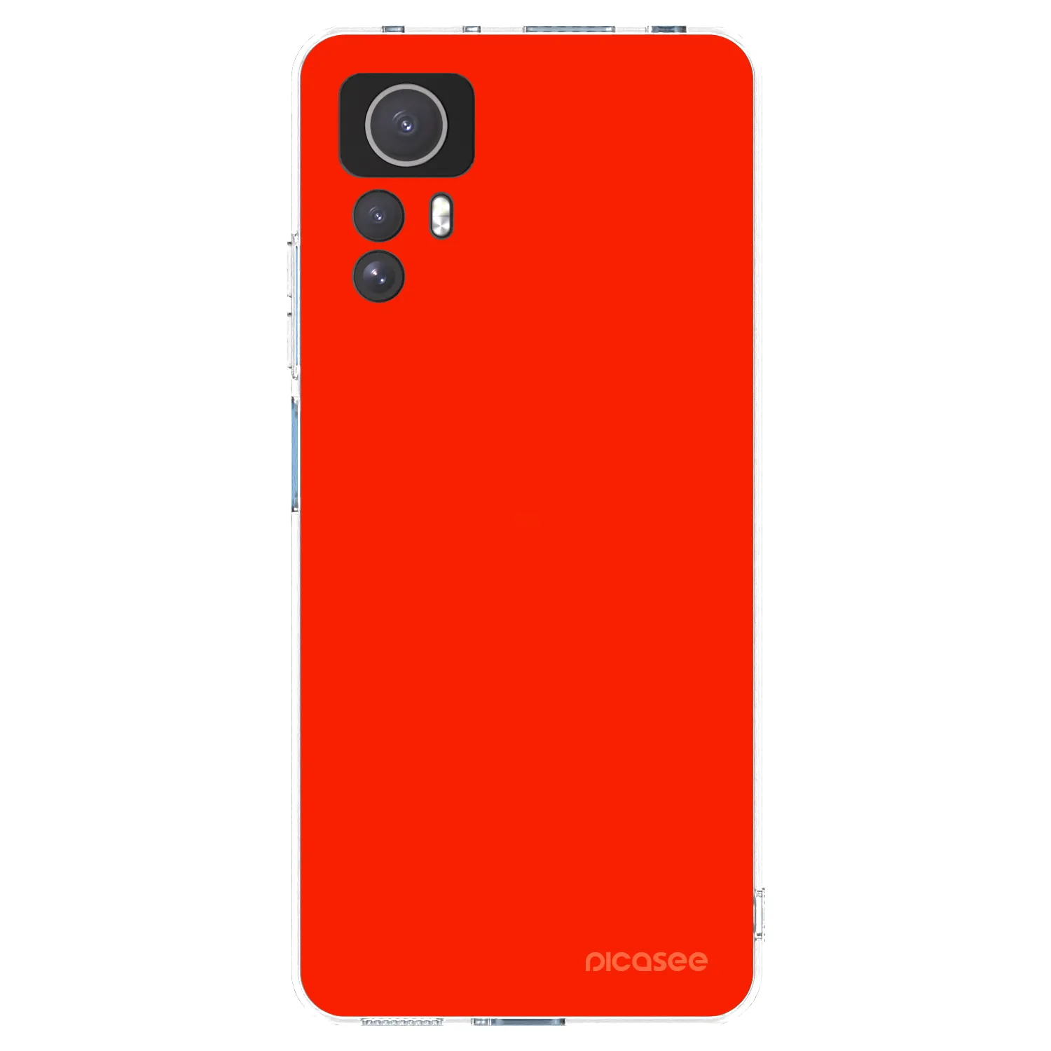 Picasee husă transparentă din silicon pentru Xiaomi Redmi Note 12S - Maranello Red